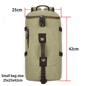 Large mountaineering travel backpack