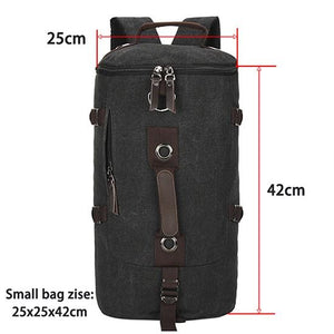 Large mountaineering travel backpack