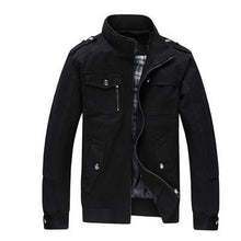 Load image into Gallery viewer, Outerwear  Military  Khaki Jacket