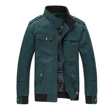 Load image into Gallery viewer, Outerwear  Military  Khaki Jacket