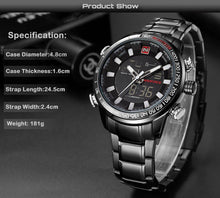 Load image into Gallery viewer, Luxury Sports Waterproof  Wristwatch