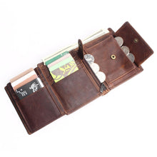 Load image into Gallery viewer, Vintage Design Card Holder ,Coin Pocket  Wallet