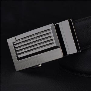 Genuine Leather Automatic Buckle Belt