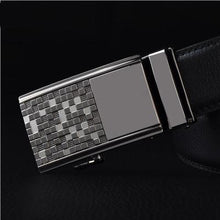 Load image into Gallery viewer, Genuine Leather Automatic Buckle Belt