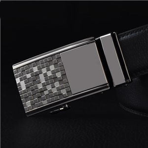 Genuine Leather Automatic Buckle Belt