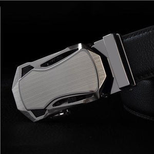 Genuine Leather Automatic Buckle Belt