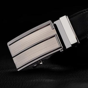 Genuine Leather Automatic Buckle Belt