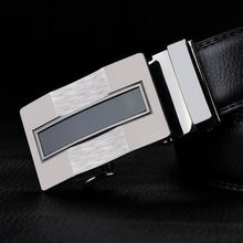 Load image into Gallery viewer, Genuine Leather Automatic Buckle Belt