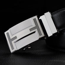 Load image into Gallery viewer, Genuine Leather Automatic Buckle Belt