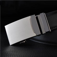 Load image into Gallery viewer, Genuine Leather Automatic Buckle Belt