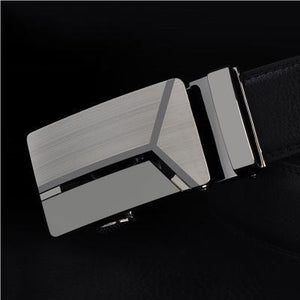 Genuine Leather Automatic Buckle Belt