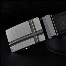 Load image into Gallery viewer, Genuine Leather Automatic Buckle Belt