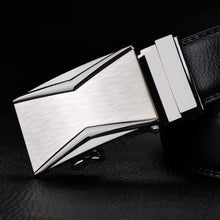 Load image into Gallery viewer, Genuine Leather Automatic Buckle Belt