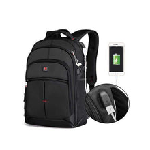 Load image into Gallery viewer, Backpack for school,work,Busines or Travel  with USB port to charge phone