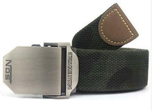 Load image into Gallery viewer, Military Canvas Strap Belts