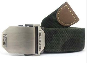 Military Canvas Strap Belts