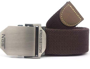 Military Canvas Strap Belts