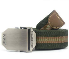 Load image into Gallery viewer, Military Canvas Strap Belts