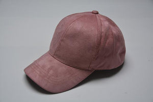 Fashion Suede Snapback Baseball Cap