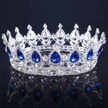 Load image into Gallery viewer, Luxury Vintage Gold Wedding Crown