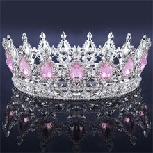 Load image into Gallery viewer, Luxury Vintage Gold Wedding Crown