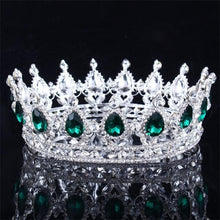 Load image into Gallery viewer, Luxury Vintage Gold Wedding Crown