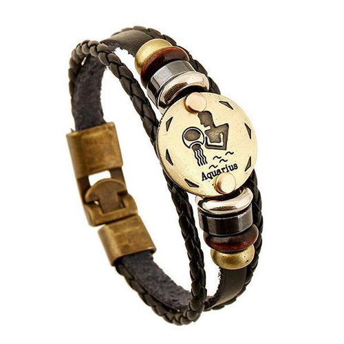 Casual Personality Zodiac Signs Bracelet