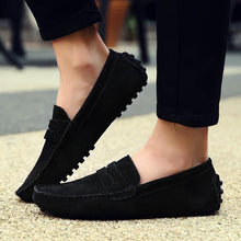 Load image into Gallery viewer, Suede Leather Moccasins Loafers