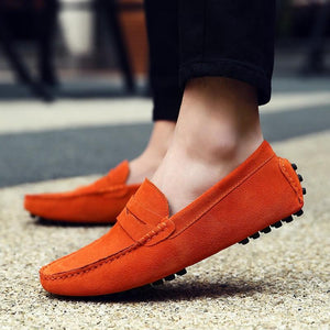 Suede Leather Moccasins Loafers