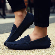 Load image into Gallery viewer, Suede Leather Moccasins Loafers