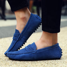 Load image into Gallery viewer, Suede Leather Moccasins Loafers