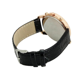 Excellent Fashion Quartz Leather Strap Wristwatch