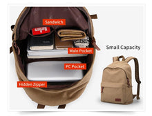 Load image into Gallery viewer, Vintage Casual Travel Backpack