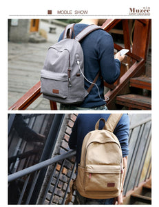 Vintage Casual Travel Backpack