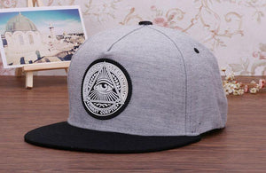 Classic 5 panels 3D snapback baseball cap