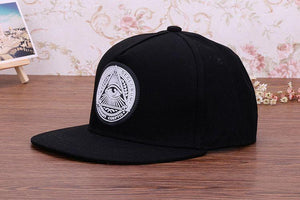 Classic 5 panels 3D snapback baseball cap