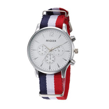Load image into Gallery viewer, Sporty Fashion canvas Band Watch