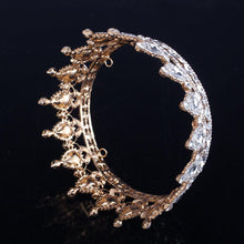 Load image into Gallery viewer, Luxury Vintage Gold Wedding Crown