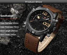 Load image into Gallery viewer, Analog Led Military Sports Wrist Watch