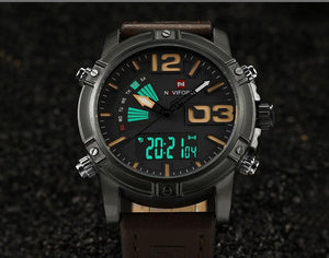 Analog Led Military Sports Wrist Watch