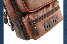 Load image into Gallery viewer, Casual Leather Shoulder  backpack