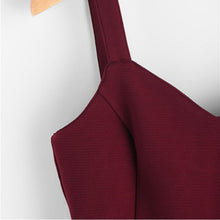 Cargar imagen en el visor de la galería, V Neck Princess Lace Up Peplum Bustier Top