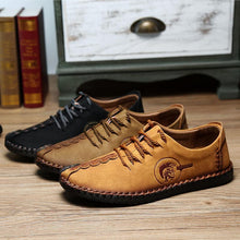 Load image into Gallery viewer, Casual Genuine Leather Oxfords Handmade shoes