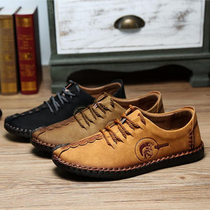 Casual Genuine Leather Oxfords Handmade shoes
