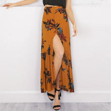Load image into Gallery viewer, High Waist Boho Floral Chic Long Skirt