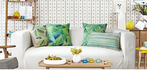 Double Side Tropical Print Pillow Cover 45X45CM
