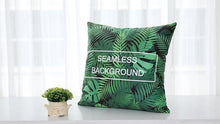 Load image into Gallery viewer, Double Side Tropical Print Pillow Cover 45X45CM