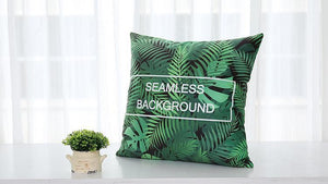 Double Side Tropical Print Pillow Cover 45X45CM