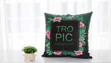Load image into Gallery viewer, Double Side Tropical Print Pillow Cover 45X45CM