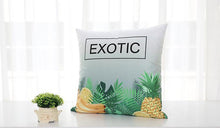 Load image into Gallery viewer, Double Side Tropical Print Pillow Cover 45X45CM